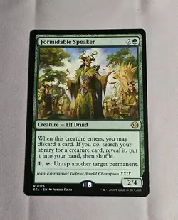 Magic: The Gathering - Lorwyn Eclipsed - Formidable Speaker NM - Image 1