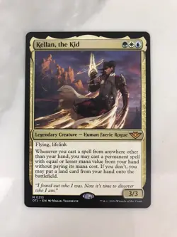 Kellan the Kid MTG Magic the Gathering Card NM Near Mint Thunder Junction OTJ - Image 1