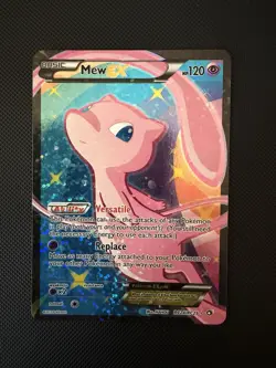 Mew EX (Full Art) Rc24/Rc25 Legendary Treasures: Radiant Collection Holo - Image 1