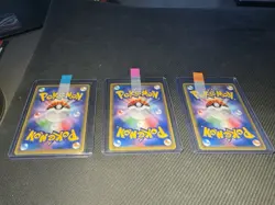 Pokemon TCG Japanese Pikachu ex 094/165 Holo Full Art - 3 Card Lot - Image 1