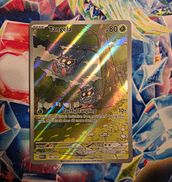 Tangela 178/165 Pokemon Card Scarlet & Violet 151 IR Full Art Holo - Image 1