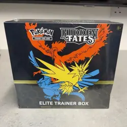 Pokemon TCG Hidden Fates Elite Trainer Box English 2019 1 Box x 6 - Image 1