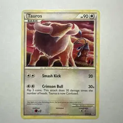 Pokemon TCG Tauros Unleashed 41/95 Regular Uncommon - Image 1