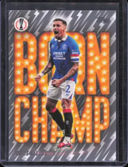 2025-26 Topps UEFA Club Competitions #BC-15 James Tavernier Born Champ - Image 1