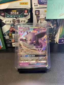 Pokemon TCG Espeon GX 61/149 Sun & Moon Base Set Holo Ultra Rare Card - NM - Image 1