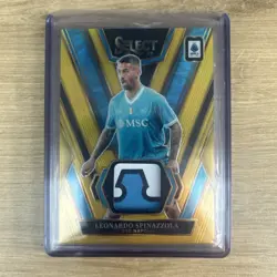 Leonardo Spinazzola /10 Letter Patch - 2025/26 Panini Select Serie A - Napoli - Image 1