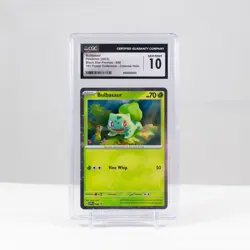 Pokemon Bulbasuar Cosmos Holo #46 Pokemon 151 2023 - CGC 10 Gem Mint - Image 1