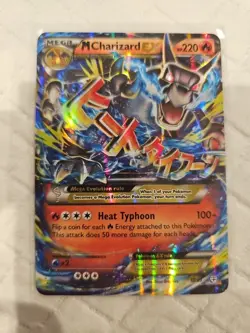 Pokemon M Charizard EX 12/83 Generations Ultra Rare Holo Card LP Condition - Image 1