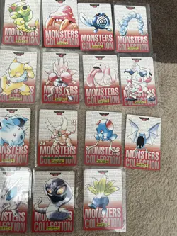 Pokemon carddass 1996 (red) lot x18 cards - Image 2