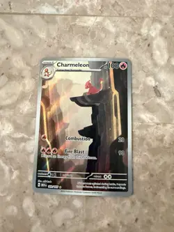 Pokemon TCG Charmeleon 169/165 Scarlet & Violet 151 Illustration Rare - Image 1