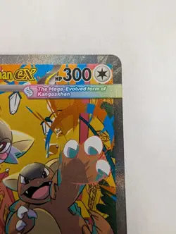 Pokemon TCG Mega Kangaskhan EX 182/132 Mega Evolution SIR NM Pack Fresh - Image 3