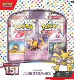 Pokemon Scarlatto e Violetto 151 Collezione Alakazam EX NEW SEALED ITA - Image 3