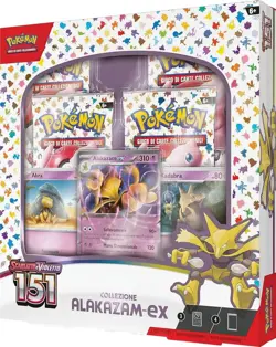 Pokemon Scarlatto e Violetto 151 Collezione Alakazam EX NEW SEALED ITA - Image 4