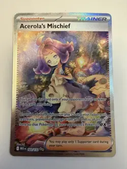 Pokemon Card Lot Acerola’s Mischief Roxie’s Performance Froakie Applin NM - Image 2