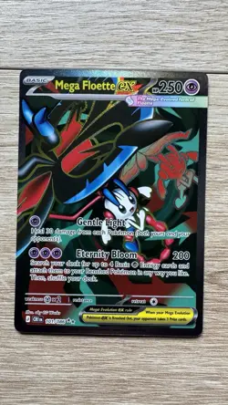 Pokemon Mega Floette ex 101/086 ME04: Chaos Rising Ultra Rare Holo Card NM - Image 1