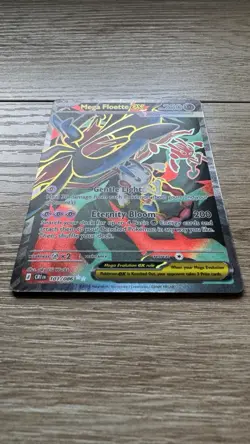 Pokemon Mega Floette ex 101/086 ME04: Chaos Rising Ultra Rare Holo Card NM - Image 2