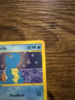 Pokemon Squirtle TCG Expedition Base Set Card 132/165 Regular Common - Image 2