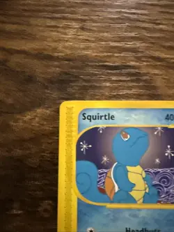 Pokemon Squirtle TCG Expedition Base Set Card 132/165 Regular Common - Image 3