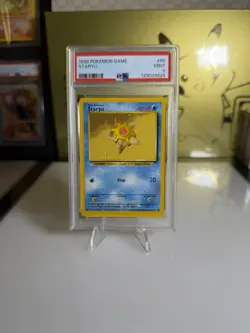 PSA 9 MINT 1999 Pokemon Base Set Staryu #65/102 WOTC - Image 1