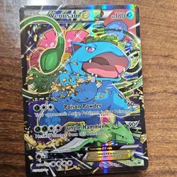 Pokemon TCG Venusaur EX XY123 XY Promos Promo Holo EN HP 180 Basic - Image 1