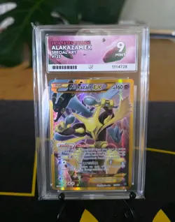Alakazam EX 125/124 Fates Collide Special Art Pokemon TCG - ACE 9 MINT OC - Image 1