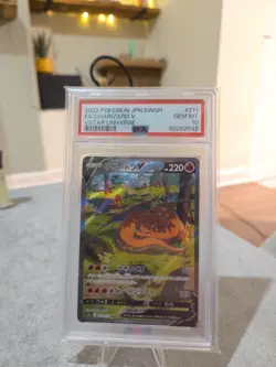 Pokemon Charizard v 2022 Japanese VSTAR Universe #211 PSA 10 - Image 1