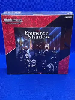 SEALED NEW Weiss Schwarz The Eminence in Shadow Booster Box Display - 12 Packs - Image 1