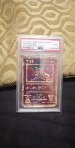 2000 Pokemon Game Promo Ancient Mew Pokemon 2000 Movie PSA 9 Mint - Image 2