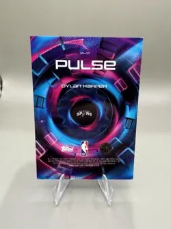 2025-26 Topps Finest - Pulse Dylan Harper #P-11 (RC) Case Hit SSP - Image 2
