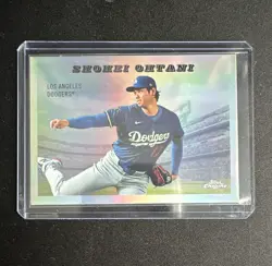 Topps 2025 Shohei Ohtani Dodgers 1955 Rails and Sails Chrome 55RS-19 - Image 1