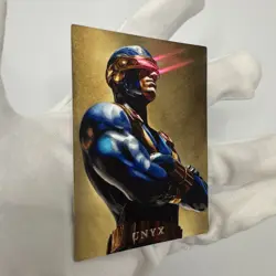Cyclops X-Men Original Sketch Card 1/1 Hand-Drawn Art Signed Zachary Wang - Image 4