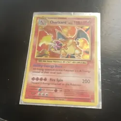 Pokemon TCG Charizard 11/108 Evolutions Holo Rare Stage 2 150 HP Card - Image 1