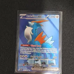 Pokemon TCG Cobalion EX 103/086 Chaos Rising Ultra Rare Holo EX Pokemon Card EN - Image 1