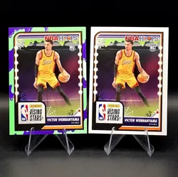 2023-24 Panini Haunted Hoops Victor Wembanyama #282 RC 2 Card Lot Spurs - Image 4