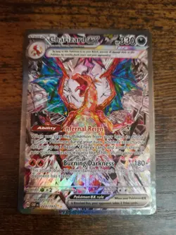 Pokemon Charizard ex 223/197 SV03 Obsidian Flames SIR Holo Full Art EN Near Mint - Image 3