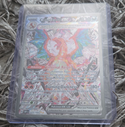 Pokemon TCG Charizard ex 223/197 SV03 Obsidian Flames Full Art Holo EN - Image 1