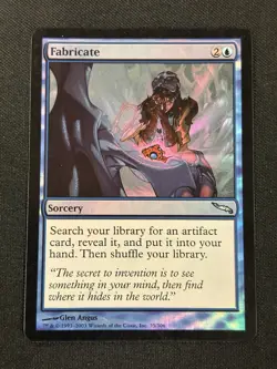 Fabricate FOIL Mirrodin Magic The Gathering MTG Card - Image 1
