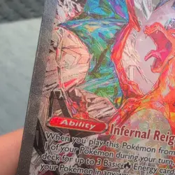 Pokemon Charizard ex 223/197 SV03 Obsidian Flames Full Art Holo Special Illus - Image 2