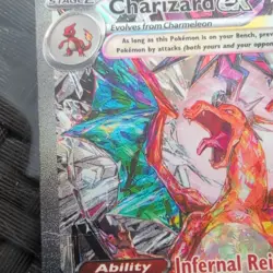 Pokemon Charizard ex 223/197 SV03 Obsidian Flames Full Art Holo Special Illus - Image 5