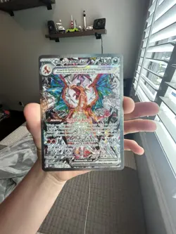 Pokemon Charizard ex 223/197 SV03 Obsidian Flames SIR Full Art Holo 330HP - Image 3
