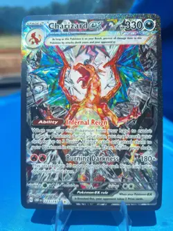 Charizard ex 223/197 SV03 Obsidian Flames Full Art Holo English - Image 1