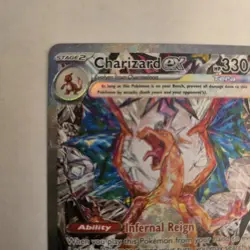 Pokemon Charizard ex SV03: Obsidian Flames 223/197 Rare Full Art Holo EX - Image 4