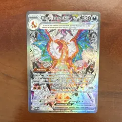 Charizard ex 223/197 SV03 Obsidian Flames Secret Rare Full Art Holo 330 HP - Image 1