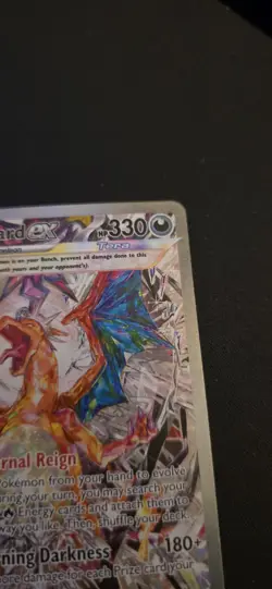 Pokemon Charizard ex SV03 Obsidian Flames 223/197 Full Art Holo SIR Eng 2023 - Image 3