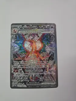 Charizard ex 223/197 SV03: Obsidian Flames Full Art Holo 330 HP English - Image 1