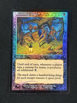 Bubbling Muck FOIL Urza's Destiny Magic The Gathering MTG Card - Image 1