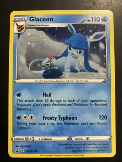 Glaceon SWSH192 SWSH: Sword & Shield Promo Cards Holo - Image 1
