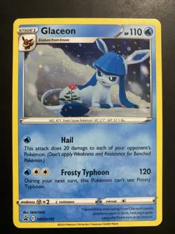 Glaceon SWSH192 SWSH: Sword & Shield Promo Cards Holo - Image 3