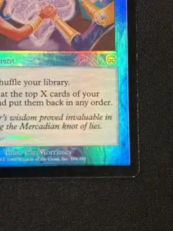 Soothsaying FOIL Mercadian Masques Magic The Gathering MTG Card - Image 4