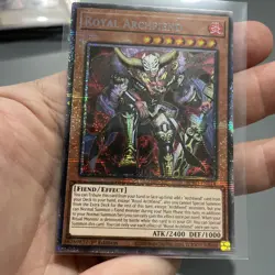 Royal Archfiend BPRO-EN014 STARLIGHT RARE 1st Edition NM! +Bonus Cards! - Image 3